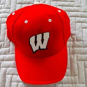 Wisconsin Badgers Hat with foil tag